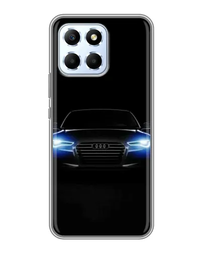 Чехол для Huawei Honor X6 с картинкой «Audi в неоне»