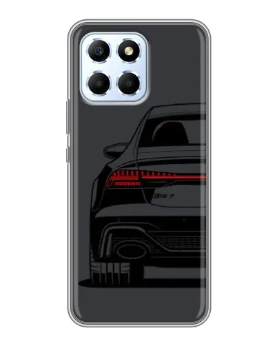 Чехол для Huawei Honor X6 с картинкой «Задняя часть Audi — арт»