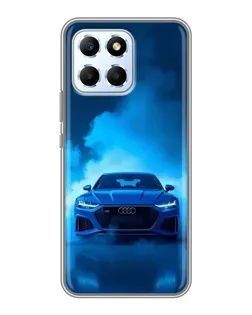 Чехол для Huawei Honor X6 с картинкой «Audi — голубая энергия»
