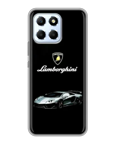 Чехол для Huawei Honor X6 с картинкой «Логотип Lamborghini классика»