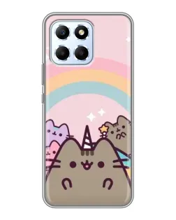 Чехол для Huawei Honor X6 с картинкой «Единорог Pusheen»