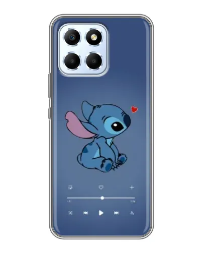 Чехол для Huawei Honor X6 с картинкой «Музыкальный Stitch»
