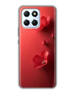 Чехол для Huawei Honor X6 с картинкой «Маковые соцветия»