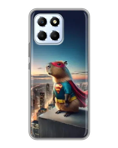 Чехол для Huawei Honor X6 с картинкой «Капи-мен супергерой» Чехол для Huawei Honor X6 с картинкой «Капи-мен супергерой»