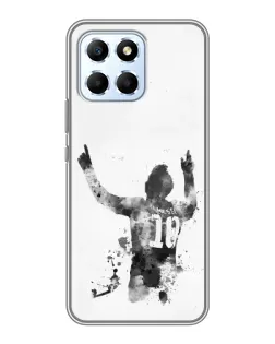Чохол для Huawei Honor X6 з картинкою «Чорно-білий силует Мессі» Чохол для Huawei Honor X6 з картинкою «Чорно-білий силует Мессі»