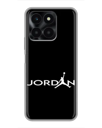 Чехол для Huawei Honor X6a с картинкой «Jordan White Logo» Чехол для Huawei Honor X6a с картинкой «Jordan White Logo»