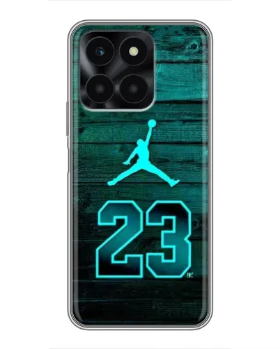 Чехол для Huawei Honor X6a с картинкой «Jordan Cyan 23» Чехол для Huawei Honor X6a с картинкой «Jordan Cyan 23»
