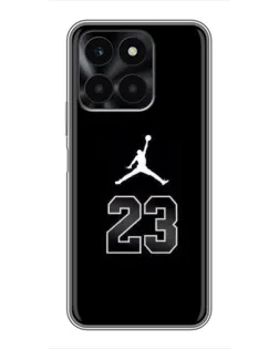 Чехол для Huawei Honor X6a с картинкой «Jordan Flight 23»