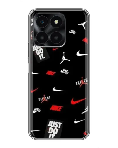 Чехол для Huawei Honor X6a с картинкой «Nike Mix Pattern» Чехол для Huawei Honor X6a с картинкой «Nike Mix Pattern»