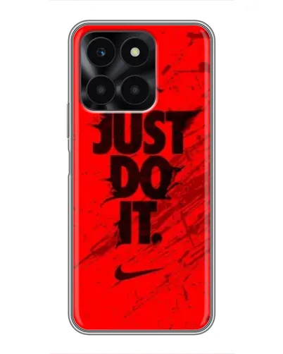 Чехол для Huawei Honor X6a с картинкой «Nike Just Do It» Чехол для Huawei Honor X6a с картинкой «Nike Just Do It»