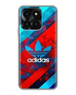 Чехол для Huawei Honor X6a с картинкой «Абстракция Adidas»