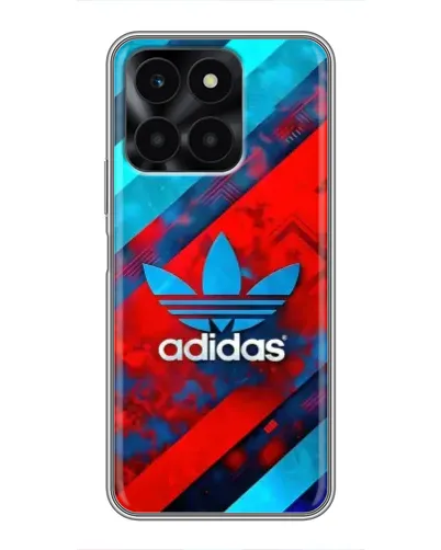 Чехол для Huawei Honor X6a с картинкой «Абстракция Adidas»