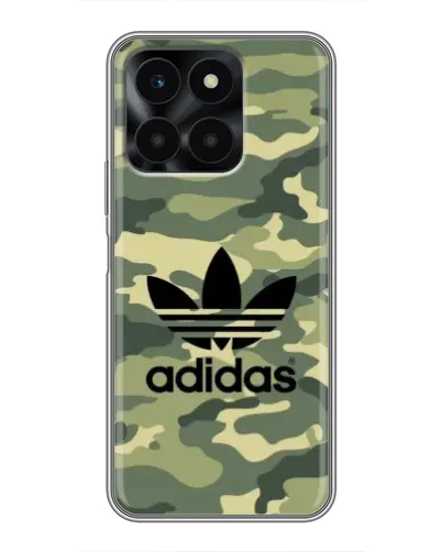 Чехол для Huawei Honor X6a с картинкой «Милитари стиль Adidas»