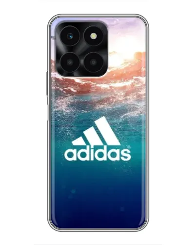 Чехол для Huawei Honor X6a с картинкой «Океанская глубина адидас»