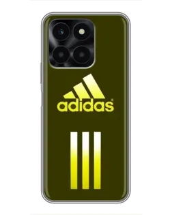 Чехол для Huawei Honor X6a с картинкой «Оливковый градиент Adidas»