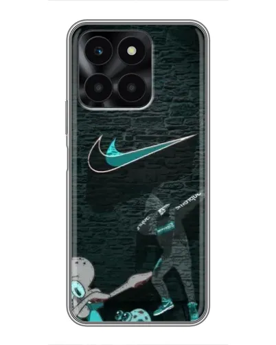 Чехол для Huawei Honor X6a с картинкой «Спортивный арт Nike»