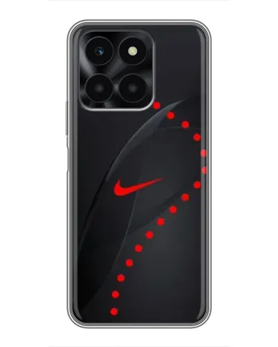 Чехол для Huawei Honor X6a с картинкой «Абстрактный дизайн Nike»