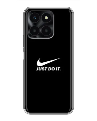 Чехол для Huawei Honor X6a с картинкой «Минимализм от Nike»