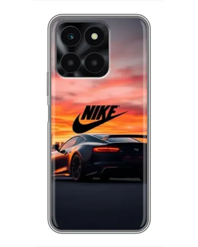 Чехол для Huawei Honor X6a с картинкой «Nike и суперкар»