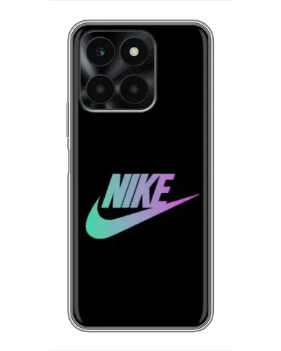 Чехол для Huawei Honor X6a с картинкой «Nike — городская ночь»