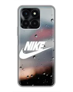 Чохол для Huawei Honor X6a з картинкою «Nike у стилі ретро»