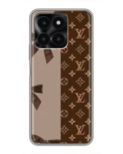 Чехол для Huawei Honor X6a с картинкой «Louis Vuitton — банты»