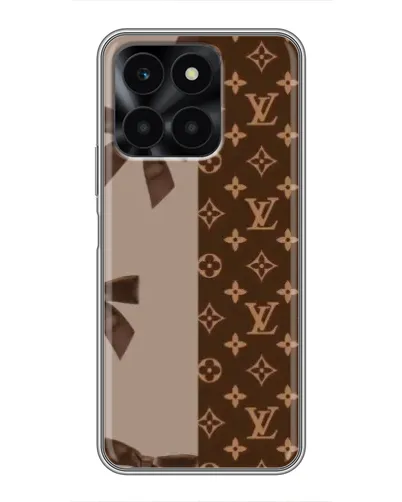 Чехол для Huawei Honor X6a с картинкой «Louis Vuitton — банты»