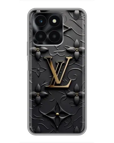 Чехол для Huawei Honor X6a с картинкой «Кожаная текстура LV»