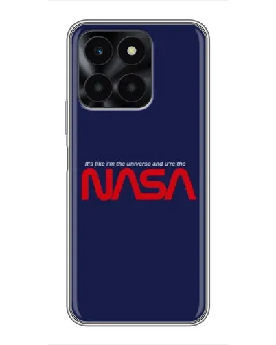 Чехол для Huawei Honor X6a с картинкой «NASA — глубокий космос»