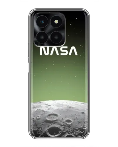 Чехол для Huawei Honor X6a с картинкой «NASA — лунный градиент»