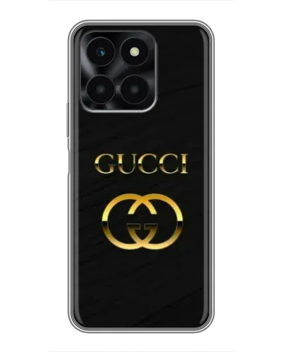 Чехол для Huawei Honor X6a с картинкой «Золотой логотип Gucci» Чехол для Huawei Honor X6a с картинкой «Золотой логотип Gucci»