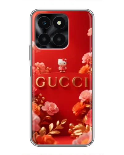 Чехол для Huawei Honor X6a с картинкой «Gucci — золотой сад» Чехол для Huawei Honor X6a с картинкой «Gucci — золотой сад»