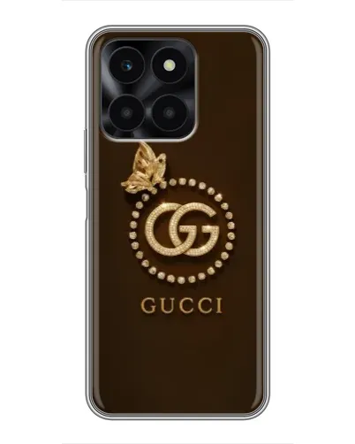 Чехол для Huawei Honor X6a с картинкой «Gucci — золотая бабочка» Чехол для Huawei Honor X6a с картинкой «Gucci — золотая бабочка»