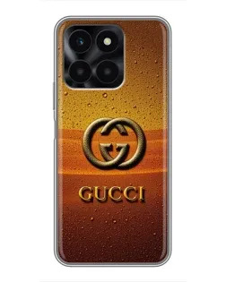Чехол для Huawei Honor X6a с картинкой «Gucci — солнечный градиент»