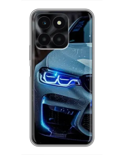 Чехол для Huawei Honor X6a с картинкой «Взгляд BMW с синими фарами» Чехол для Huawei Honor X6a с картинкой «Взгляд BMW с синими фарами»