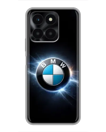 Чехол для Huawei Honor X6a с картинкой «BMW — неоновое сияние» Чехол для Huawei Honor X6a с картинкой «BMW — неоновое сияние»