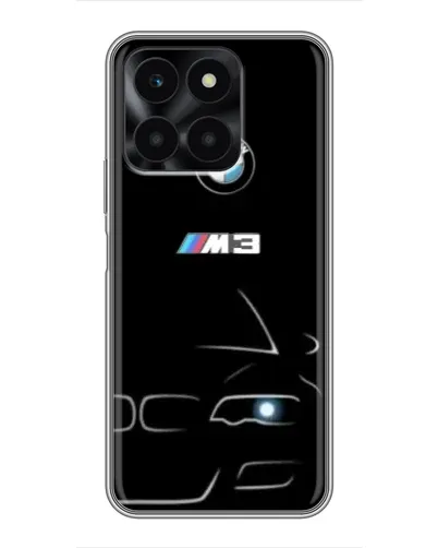 Чехол для Huawei Honor X6a с картинкой «Минималистичный принт BMW M3» Чехол для Huawei Honor X6a с картинкой «Минималистичный принт BMW M3»