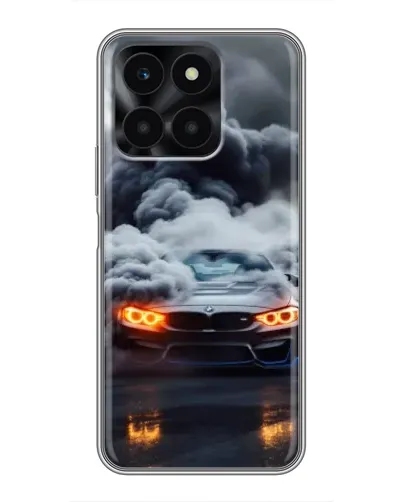 Чехол для Huawei Honor X6a с картинкой «BMW в дыму» Чехол для Huawei Honor X6a с картинкой «BMW в дыму»