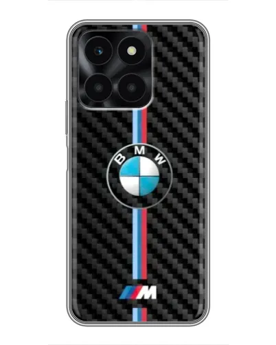Чехол для Huawei Honor X6a с картинкой «Эмблема BMW и карбон» Чехол для Huawei Honor X6a с картинкой «Эмблема BMW и карбон»