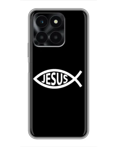 Чехол для Huawei Honor X6a с картинкой «Классический Jesus»