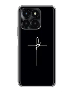 Чохол для Huawei Honor X6a з картинкою «Тонкий хрест»