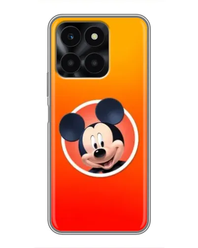 Чехол для Huawei Honor X6a с картинкой «Mickey в круге»