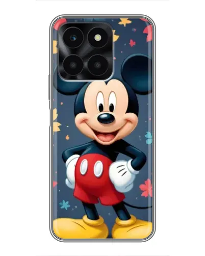 Чехол для Huawei Honor X6a с картинкой «Осенний Mickey Mouse»
