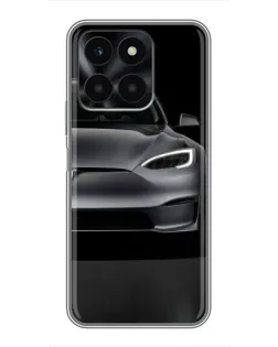Чехол для Huawei Honor X6a с картинкой «Tesla Model S Look»