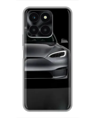 Чехол для Huawei Honor X6a с картинкой «Tesla Model S Look»