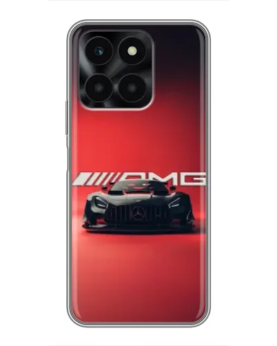 Чехол для Huawei Honor X6a с картинкой «Mercedes AMG — красная линия» Чехол для Huawei Honor X6a с картинкой «Mercedes AMG — красная линия»
