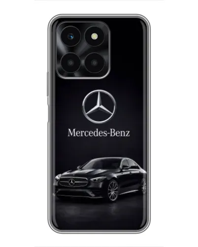 Чехол для Huawei Honor X6a с картинкой «Mercedes — решетка радиатора» Чехол для Huawei Honor X6a с картинкой «Mercedes — решетка радиатора»