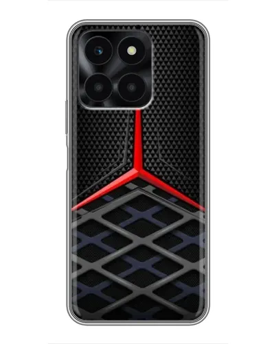 Чехол для Huawei Honor X6a с картинкой «Mercedes Carbon Grid» Чехол для Huawei Honor X6a с картинкой «Mercedes Carbon Grid»