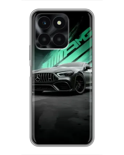 Чехол для Huawei Honor X6a с картинкой «Темный Mercedes AMG» Чехол для Huawei Honor X6a с картинкой «Темный Mercedes AMG»