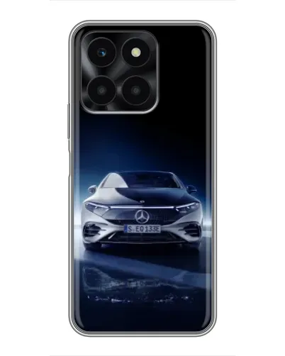 Чехол для Huawei Honor X6a с картинкой «Ночной Mercedes EQ» Чехол для Huawei Honor X6a с картинкой «Ночной Mercedes EQ»
